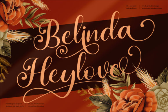 Belinda Heylove: A Script Font for Campaigns