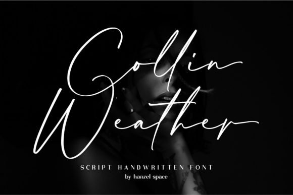 Collin Weather: A Script Font for Elegant Campaigns
