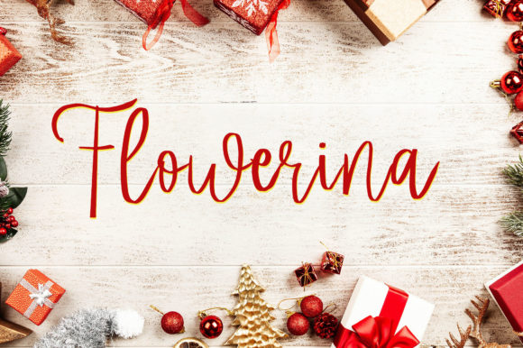 Flowerina Font: A Chic Script for Campaign Design
