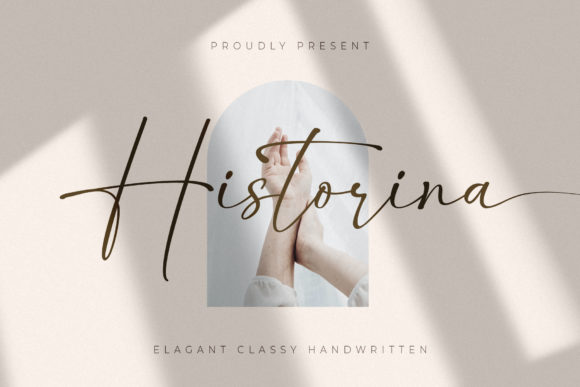 Historina Font: Elegant Script for Makers