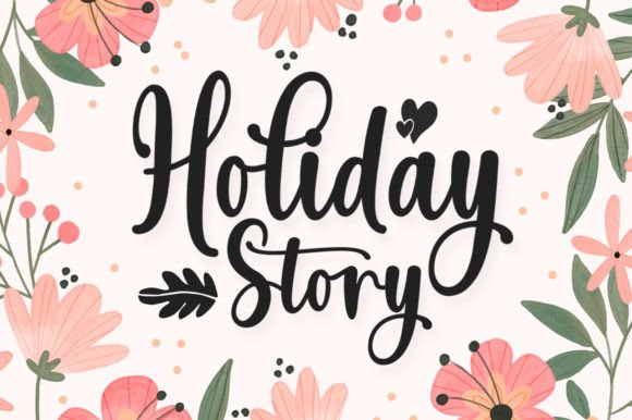 Holiday Story Duo Font Review for Designers