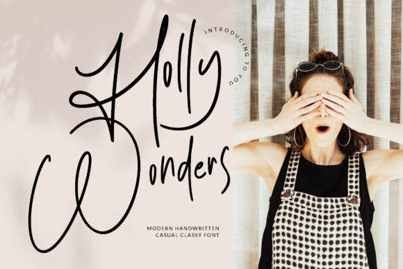 Holly Wonders: A Premium Script Font for Web Design