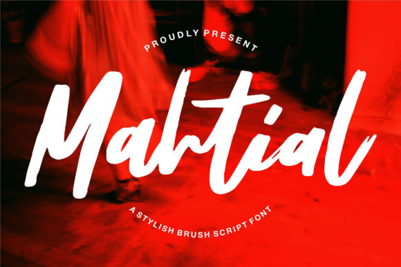 Mahtial: A Whimsical Script Font for Branding