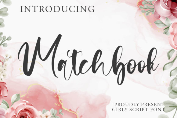 Matchbook: An Elegant Script Font for Editorial Design