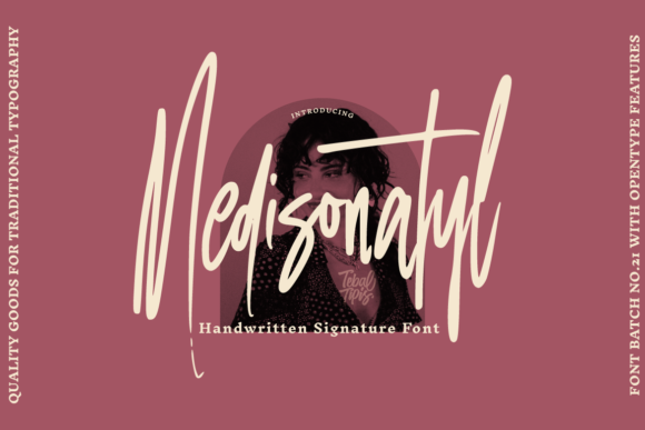 Medisonatyl: A Thin Script Typeface for Elegant Branding