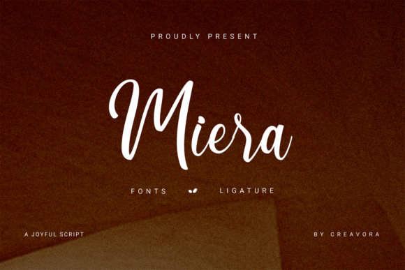 Miera: A Premium Script Font for Modern Campaigns