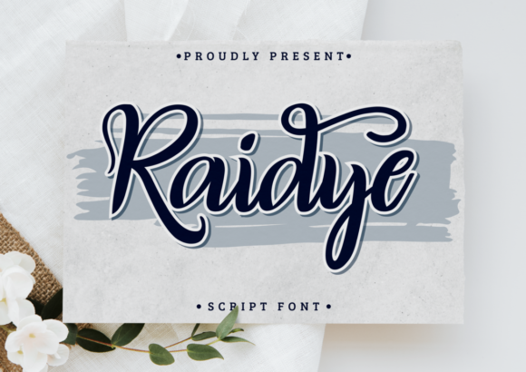 Raidye Font Review: A Delicate Script for Elegant Branding
