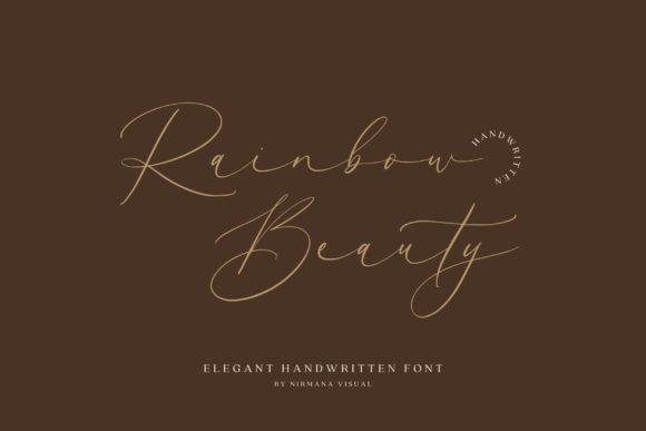 Rainbow Beauty Font Review for Web Designers