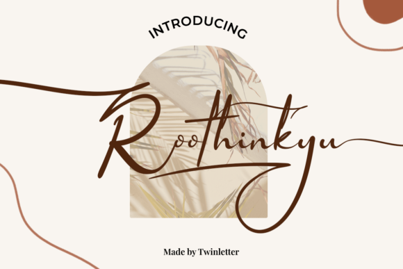 Roothinkyu: A Playful Script Font for Web Design